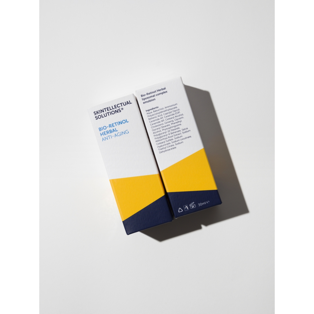 Микроэмульсия на основе 2% липосом бакучиола BioRetinol Herbal Anti-Age Skintellectual Solutions